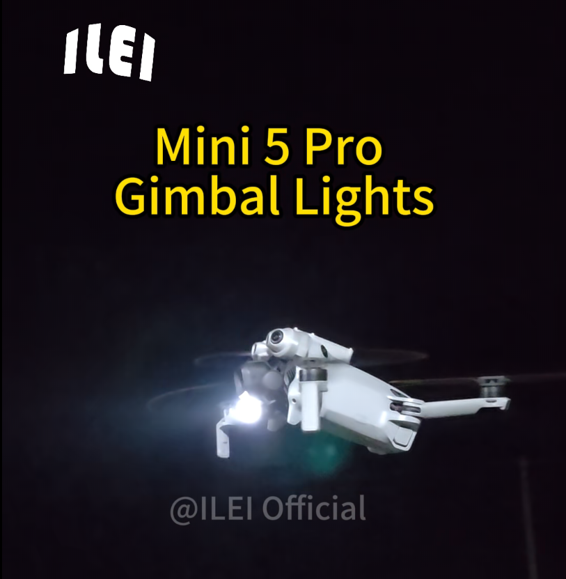 Drone Strobe Light - ضوء جيمبال DJI Mini 5، سطوع