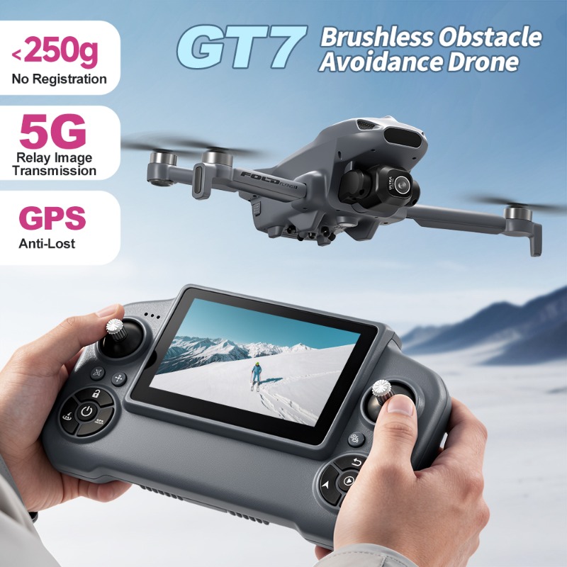 طائرة بدون طيار احترافية GT7 R - مراجعة Drone Controller Screen وسعره