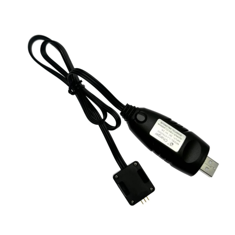 كابل شحن USB لطائرة Syma X30 Z - مراجعة Drone Battery Adapter وسعره