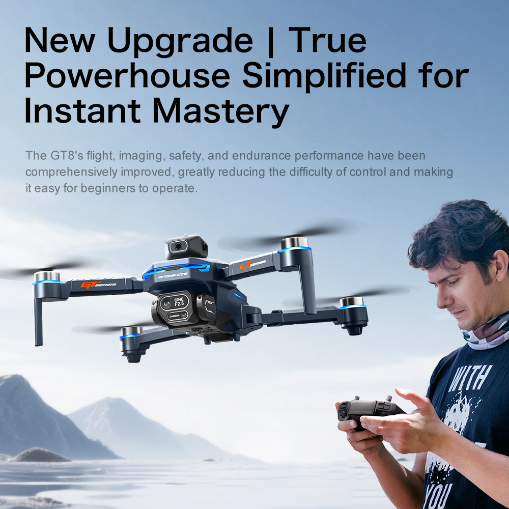 طائرة بدون طيار GT8 الأصلية بد - مراجعة Jjrc Drone X12 وسعره
