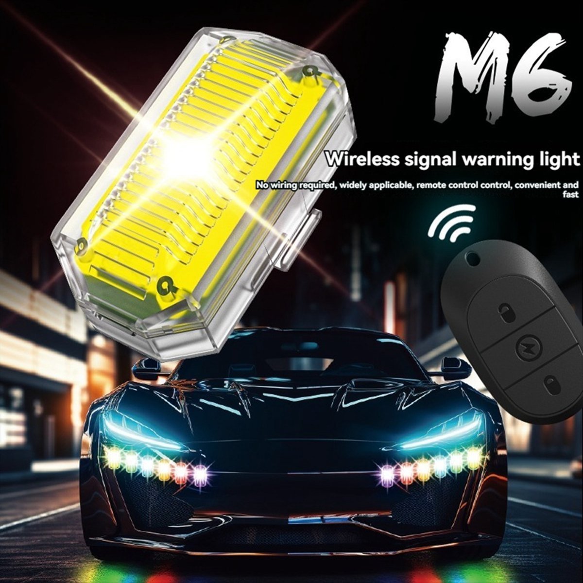 ضوء LED لاسلكي A14M للطائرات ب - مراجعة Drone Strobe Light وسعره