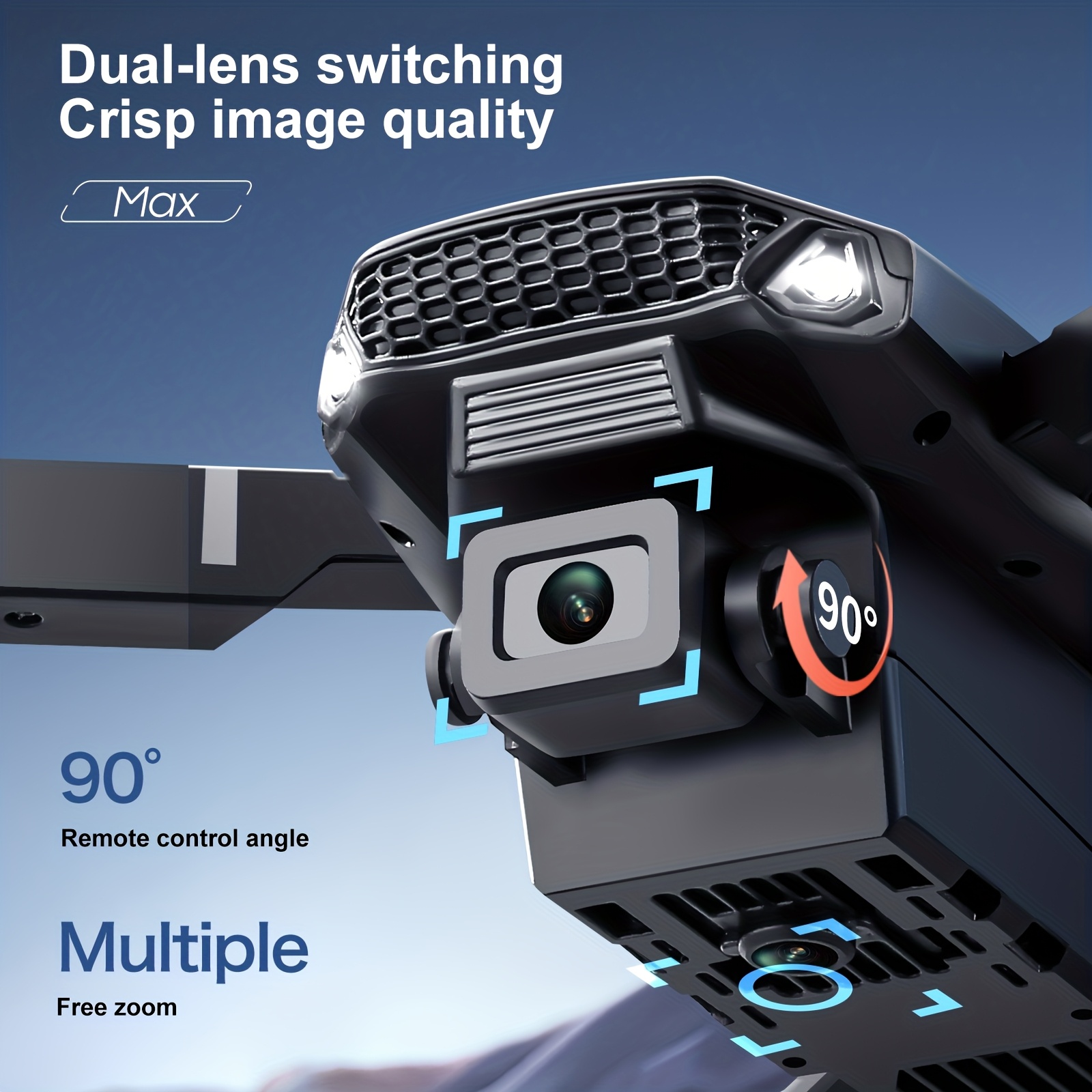 طائرة بدون طيار قابلة للطي E88 - مراجعة Drone Controller Screen وسعره