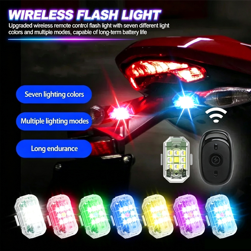 لاسلكي LED الطائرة بدون طيار ض - مراجعة Drone Strobe Light وسعره